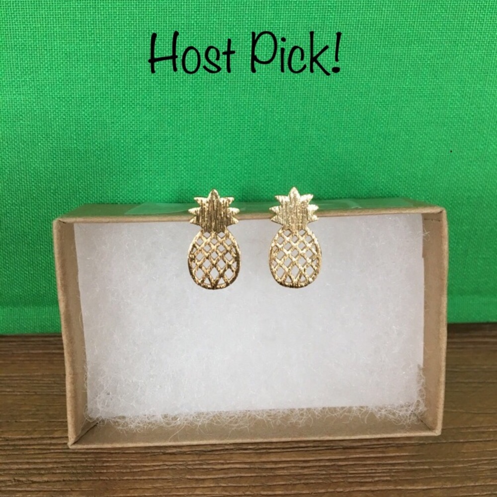 💎2 for $15💎 🎉HP🎉 Mini🍍Pineapple Post Earrings